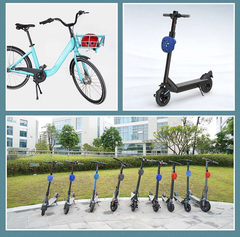 智能共享頭盔鎖應(yīng)用場(chǎng)景